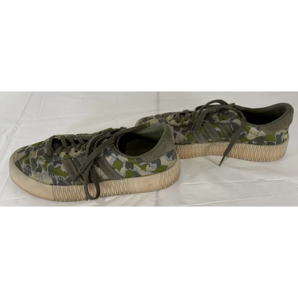 Adidas Originals Sambarose Olive‎ Camo Women's Athletic Shoes EE4677 Size 6